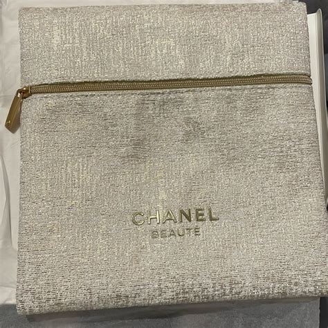 chanel make up pouch|Chanel gift with purchase offers.